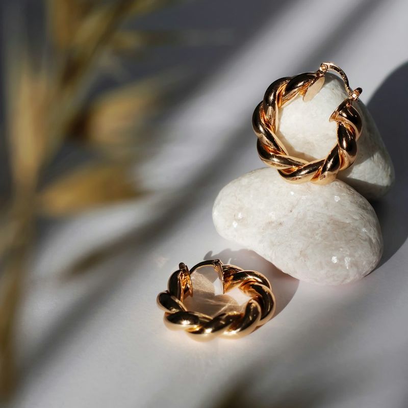 Brincos em ouro 18k